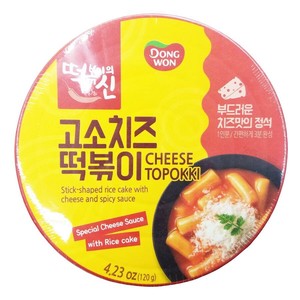 東遠 カップトッポキ チーズ味 120g 韓国人気カップトッポキ