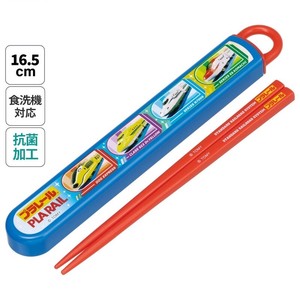 【スケーター】抗菌食洗機対応スライド箸＆箸箱セット 【プラレール 24】  日本製
