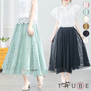 Skirt Long Skirt A-Line L M 【2024NEW】