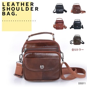 【D5511】本革 ショルダーバッグ　レザーバッグ　斜め掛けバッグ　鞄