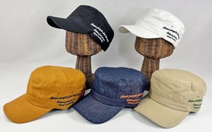 2024S/S　サイドEMBレイル　キャップ　ワークキャップ　帽子