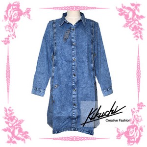 Button Shirt/Blouse Embroidered 2024 NEW