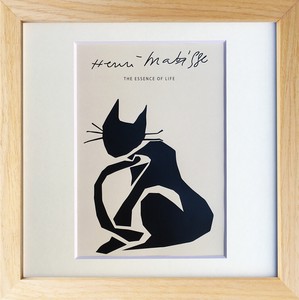 アートフレーム　アンリ・マティス  Henri Matisse Black Cat