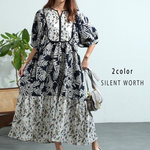 Casual Dress Patchwork One-piece Dress 【2024NEW】
