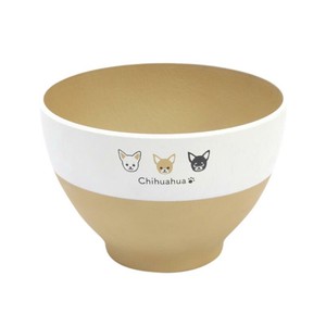 Donburi Bowl Chihuahua Dishwasher Safe M Made in Japan