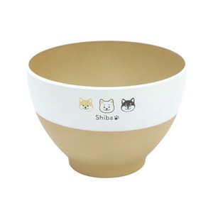 Donburi Bowl Shiba Dog Dishwasher Safe M Made in Japan