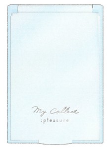 【2024年新作】【お出かけ】【My Collect Color】カードミラーS　PEARL BLUE　218412