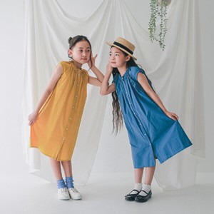 Kids' Casual Dress Sleeveless One-piece Dress