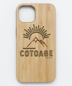 【2024新作】 【岩座】COTOAGE iPhone13/14ケース木携帯衣