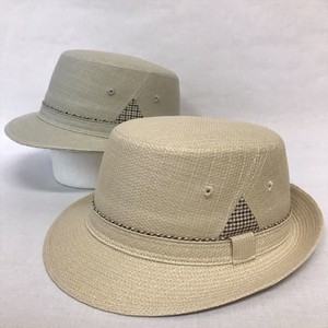 【春夏帽子】2024春夏紳士帽子　アルペン