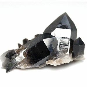 極上品 アーカンソー産 Extra スモーキークォーツ 黒水晶 クラスター【FOREST 天然石 パワーストーン】