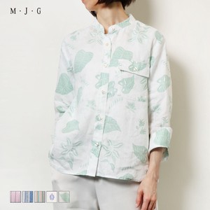 Button Shirt/Blouse 8/10 length 2024 Spring/Summer