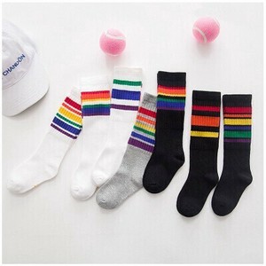 Babies Socks Rainbow Socks for Kids Autumn/Winter