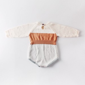 Baby Dress/Romper Knitted Long Sleeves