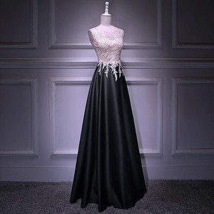 Formal Dress Plain Color Sleeveless Ladies'