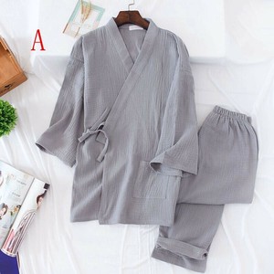 Pajama Set Plain Color Ladies'