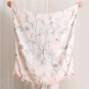 Thick Scarf Scarf Floral Pattern Ladies' Thin