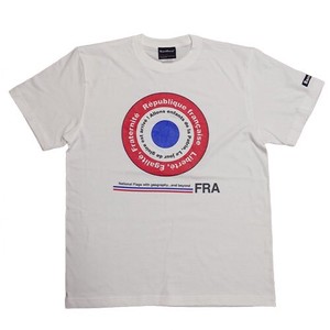 Bandiera (バンディエラ） Tシャツ フランス-1 白