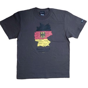 Bandiera (バンディエラ） Tシャツ ドイツ-1 グレー