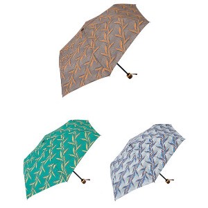 【日傘-雨傘/晴雨兼用】アフリカンプリント折り畳み傘・UVカット（2カラー）