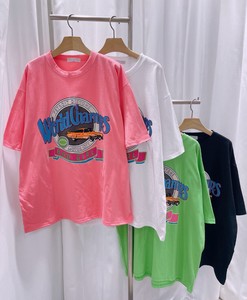 【2024春夏新作】ワールドカープリント半袖Tシャツ