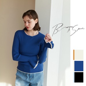 Sweater/Knitwear Knitted Bicolor 【2024NEW】