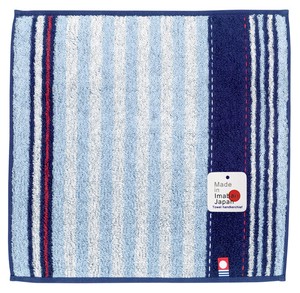 Imabari towel Towel Handkerchief Navy