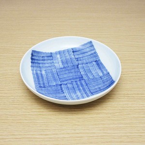【SALE】かすり紋　取皿　有田焼　日本製