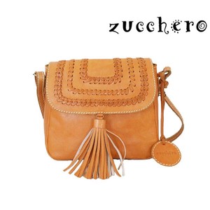 Shoulder Bag Zucchero Mini Lightweight Genuine Leather Ladies'