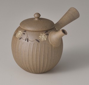 Tokoname ware Japanese Teapot Arabesques Tea Pot