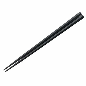 SPS22.5cmえびす筋目五角箸黒OM 福井クラフト