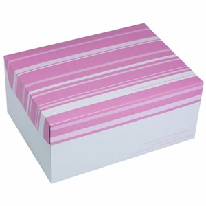 ケーキ箱 フードサービス ピンク ＃5 ヤマニパッケージ