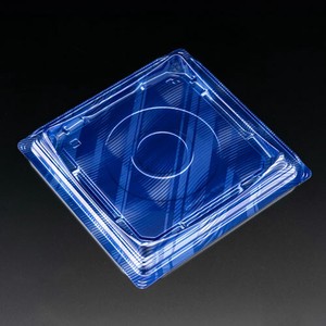 透明カップ バイオCキューブルック17ルミナス青 リスパック