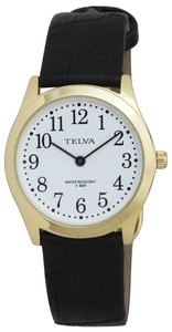 CREPHA クレファー TELVA テルバ アナログ 2針 薄い ウオッチ 腕時計【TEV-1418-WTG】