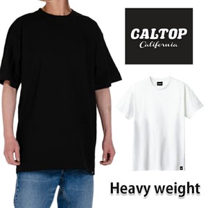 【定番】CALTOP　(キャルトップ)　Tシャツ　無地　スーパーヘビーウェイト　(7.2オンス)