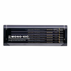 【トンボ鉛筆】鉛筆 モノ100