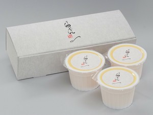 【冷凍】博多華味鳥　料亭の卵プリン　3個入　【送料込み・1ケースから発送】