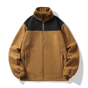 Jacket Plain Color Outerwear Unisex