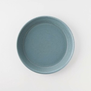 Mino ware Yamatsu Small Plate Blue Green Western Tableware Made in Japan