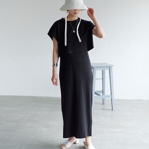 Casual Dress Cropped T-Shirt One-piece Dress 【2024NEW】