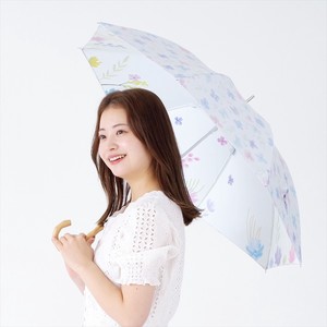 《2024春夏新作》【晴雨兼用傘】長傘 遮光 2サイドブーケ