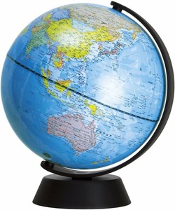 【売り切れごめん】デビカ 地球儀 グローバ地球儀 球径20cm 073012