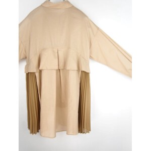 Button Shirt/Blouse Shirtwaist Wide Georgette 2024 Spring/Summer