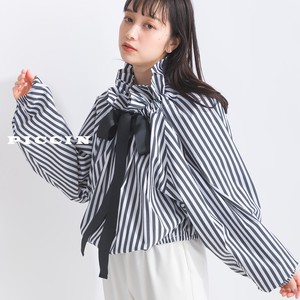 Button Shirt/Blouse Stripe 2024 Spring/Summer