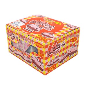 【冬季限定商品】いちごショートチョコ 80入り グミ 駄菓子 お菓子