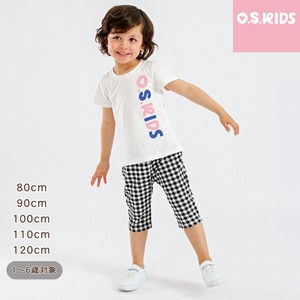 Kids' Short Pant Little Girls Plaid Summer Spring Boy 6/10 length