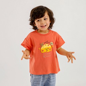 Kids' Short Sleeve T-shirt Little Girls T-Shirt Tops Summer Spring Boy Cut-and-sew