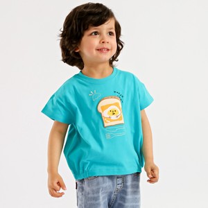 Kids' Short Sleeve T-shirt Tops Summer Spring Boy Kids Cut-and-sew