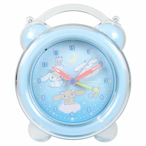 T'S FACTORY Table Clock Sanrio Characters Clear