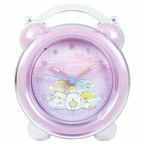 T'S FACTORY Table Clock Sumikkogurashi Clear